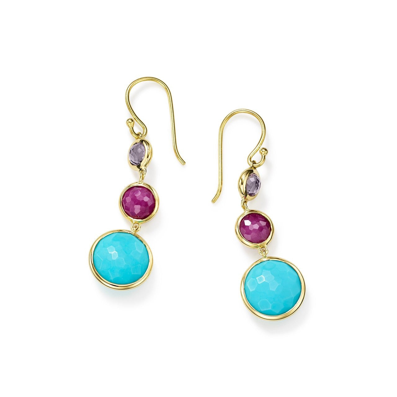 Lollitini Drop Earrings in 18K Gold
