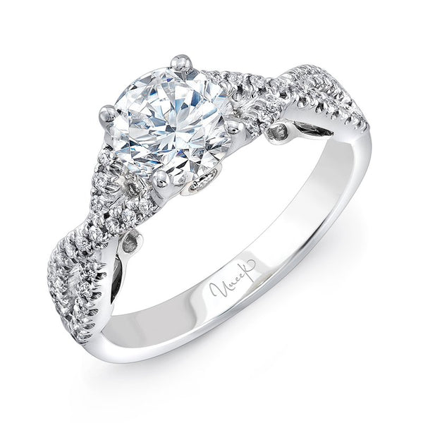 0.25ctw Diamond Twist Engagement Ring