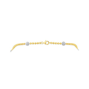 18K Yellow & White Gold 6.06ctw Diamond Opera Necklace