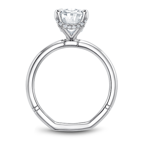 0.08ctw Diamond Band Engagement Ring