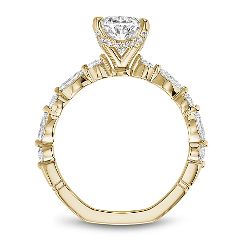 0.69ctw Diamond Oval Engagement Ring