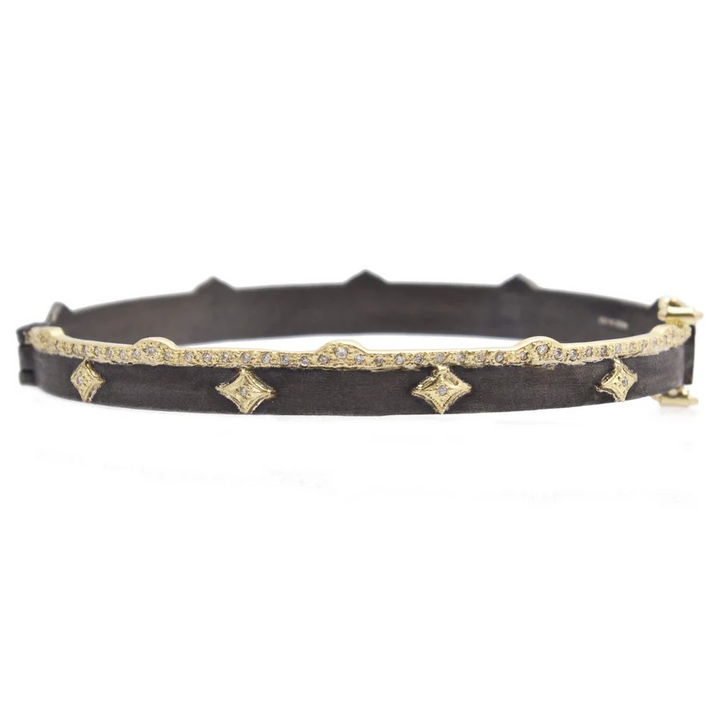 Crivelli Princess Crown Huggie Bracelet