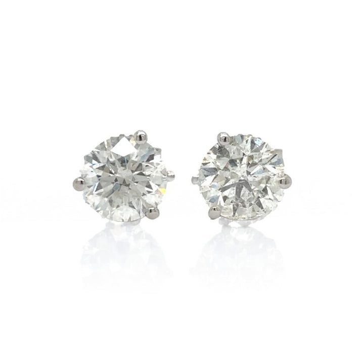 4.01ctw Diamond Martini Stud Earrings