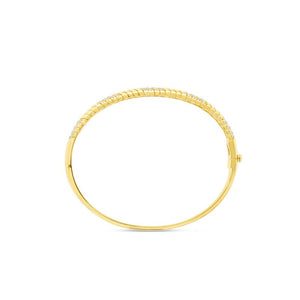 0.66ctw Diamond Bangle Bracelet