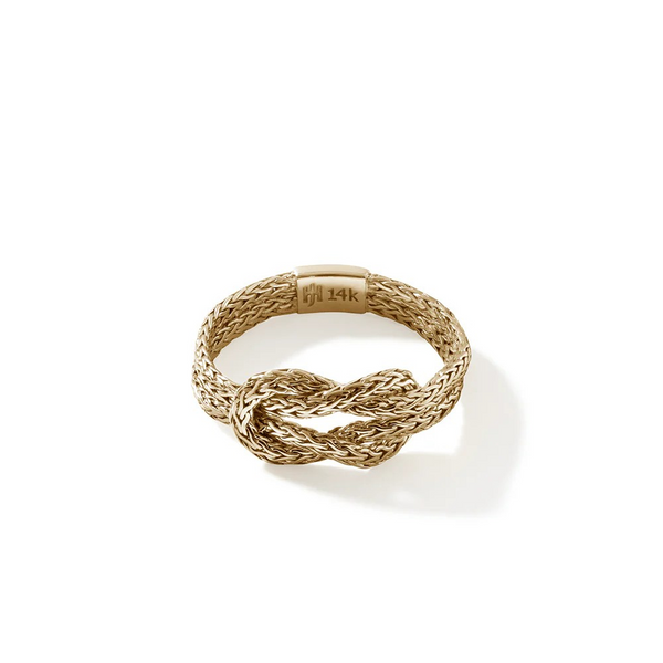 Love Knot Chain Ring