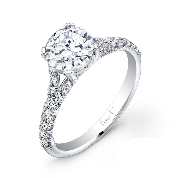 .32ctw Split Round Engagement Ring