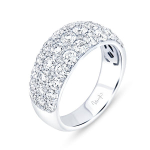 2.38ctw Diamond 3-Row Fashion Ring