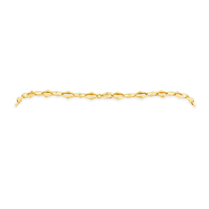 18K Yellow & White Gold 2.32ctw Link Necklace