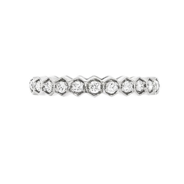 Regency White Diamond Band