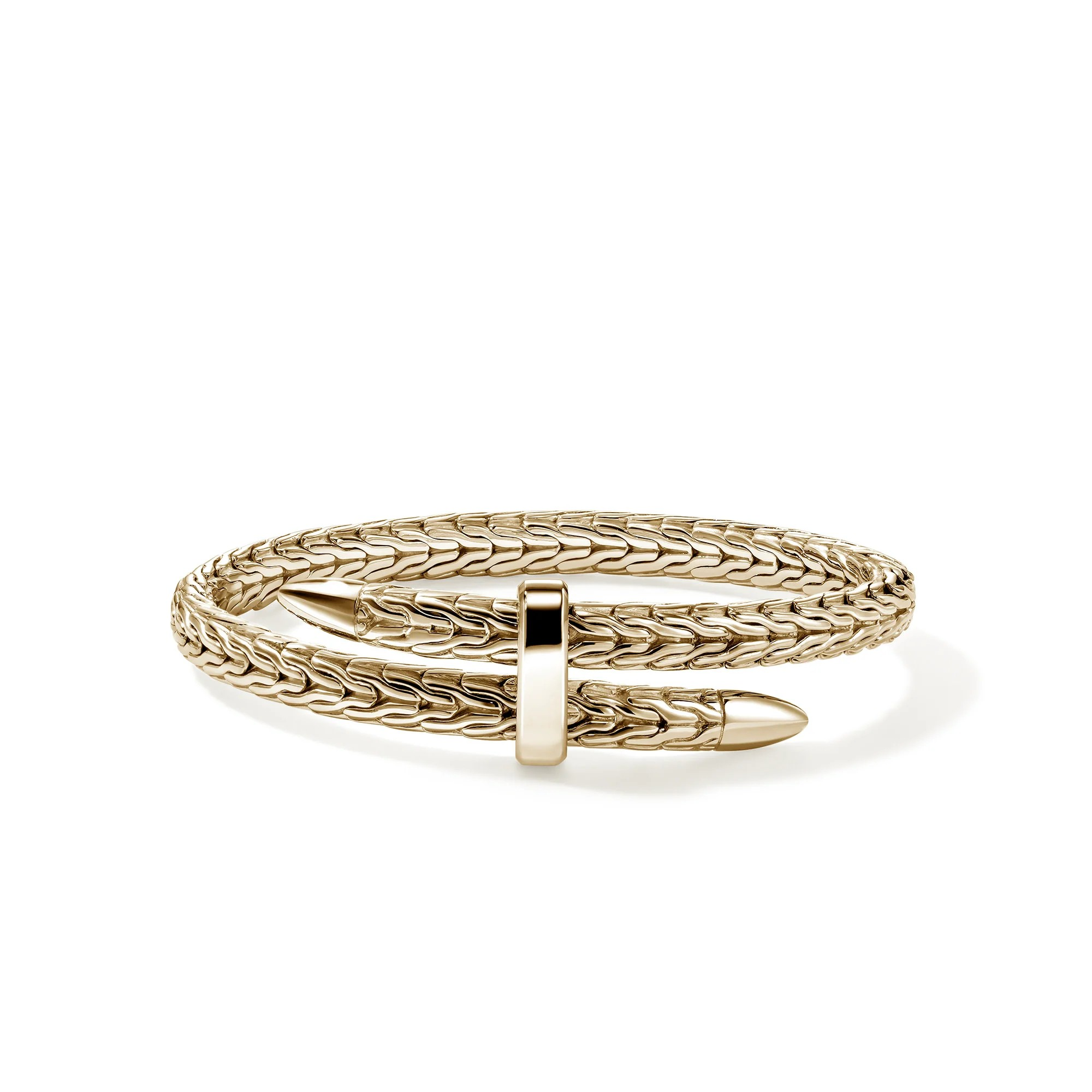 14K Gold Spear Flex Cuff
