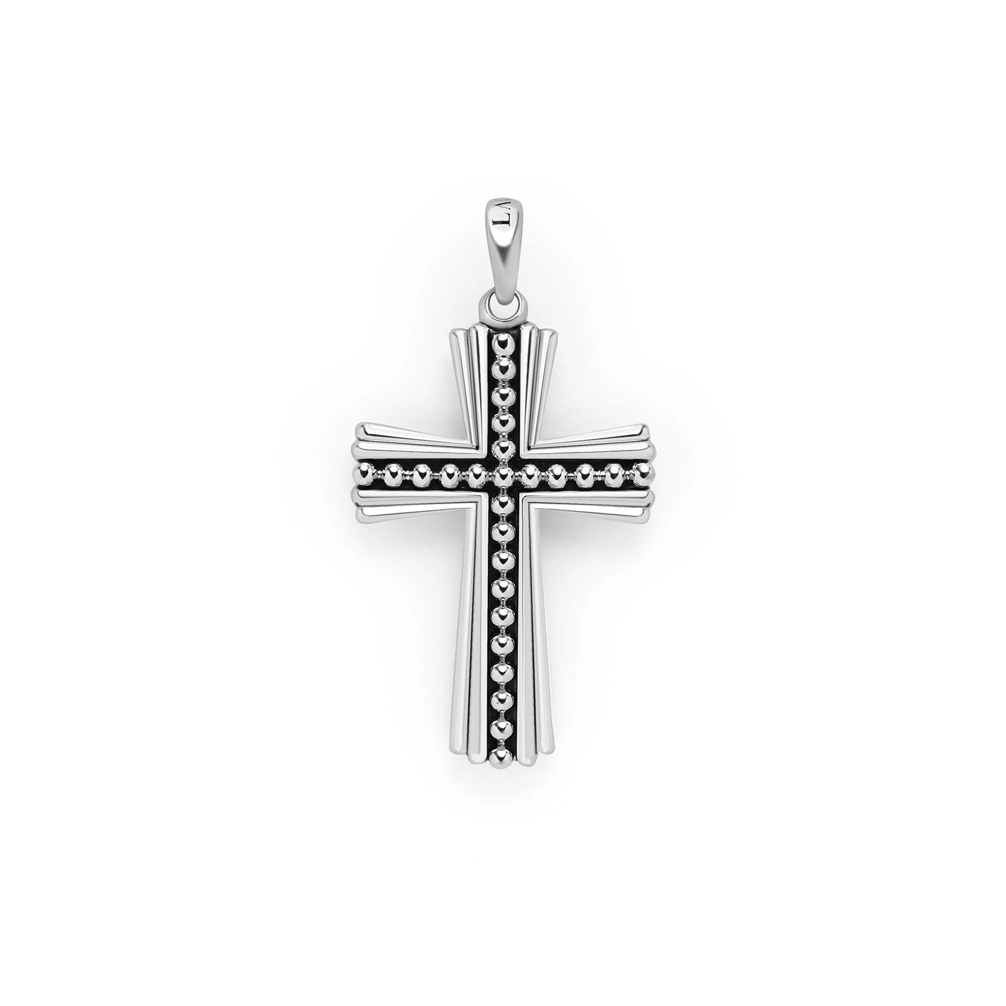 Two-Tone Cross Amulet