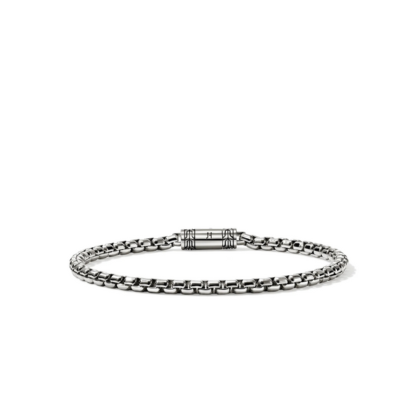 Sterling Silver Box Chain Bracelet