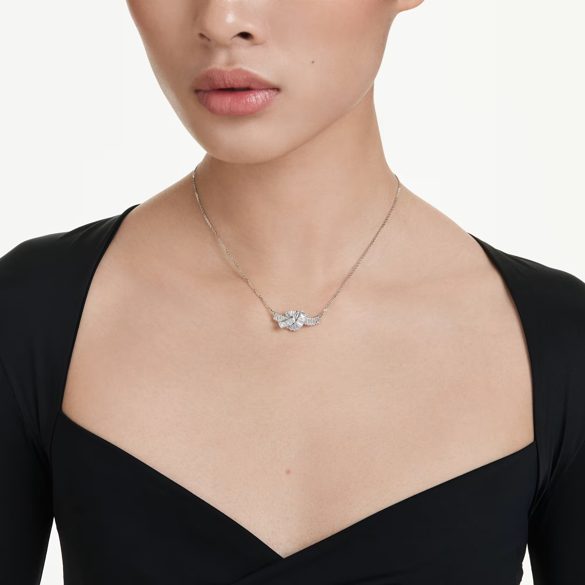 Matrix Baguette Cut Pendant