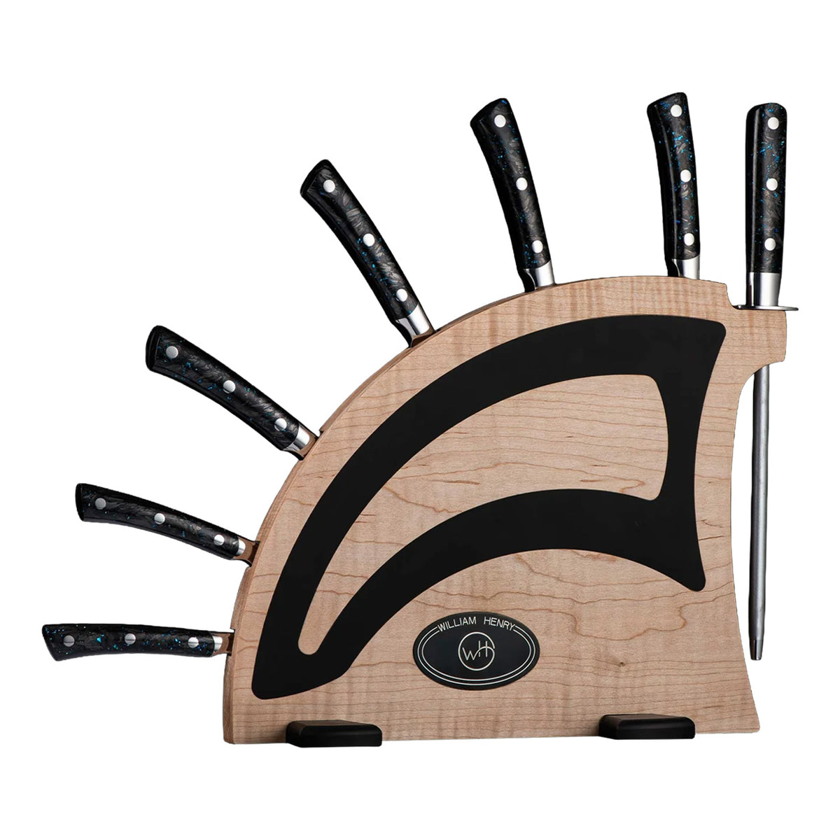 Kultro Pro Chef Knives - Maple Display