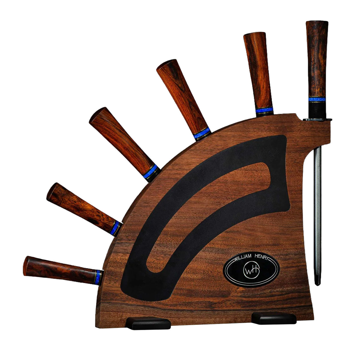 Kultro Gourmet Chef Ironwood Knives - Black Walnut