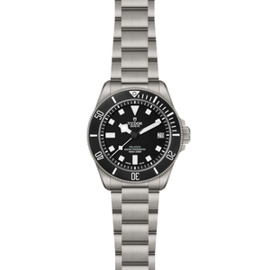 TUDOR GENEVE PELAGOS MASTER CHRONOMETER 1000m-3280ft SWISS MADE 28 bezel numbers 50 30 20 10 stainless steel dive watch