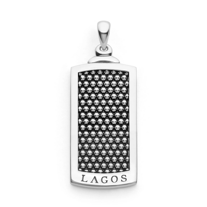 Caviar Beaded Tag Amulet