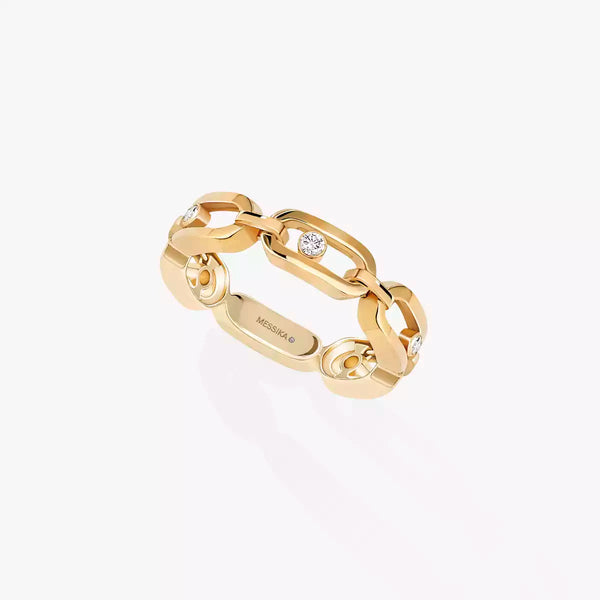 0.09ctw Yellow Gold Diamond Fashion Ring