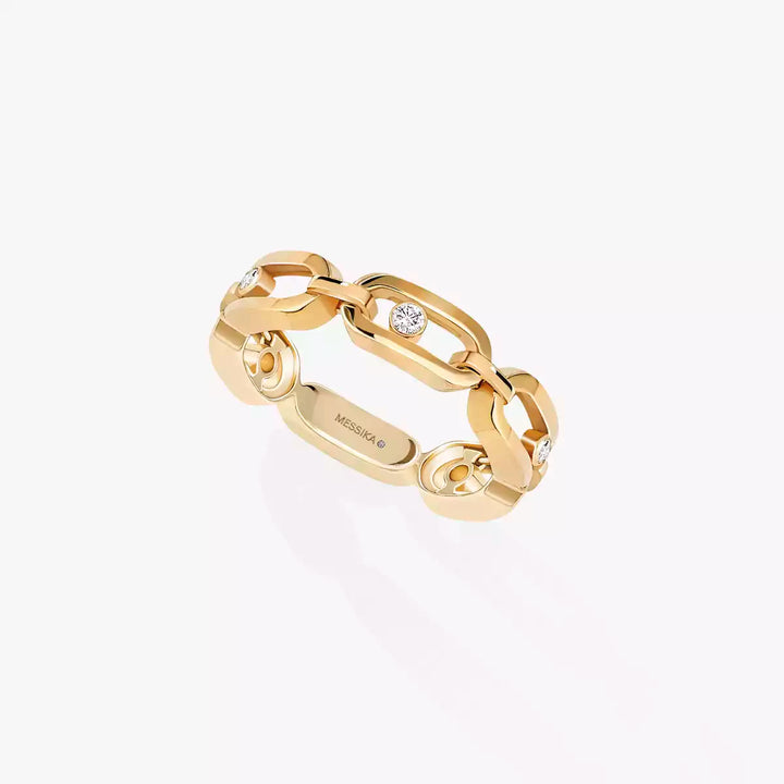 0.09ctw Yellow Gold Diamond Fashion Ring