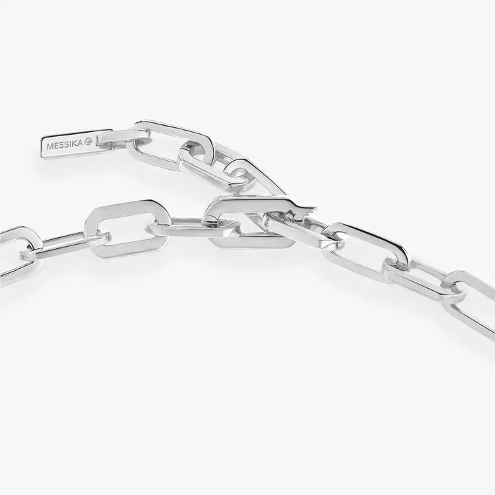 1.07ctw White Gold Diamond Link Necklace