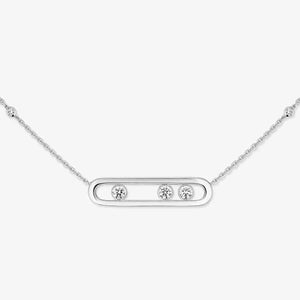 0.31ctw White Gold Diamond Necklace