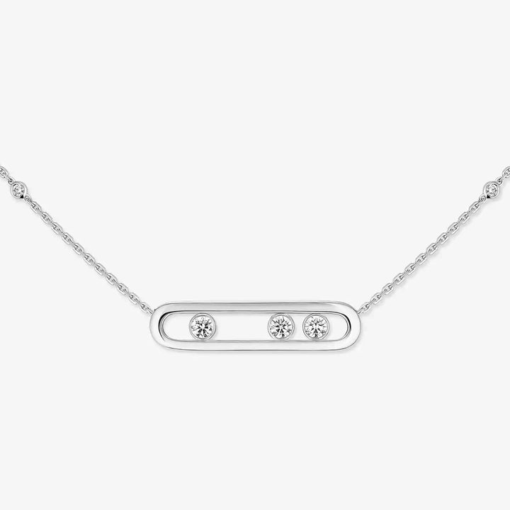 0.31ctw White Gold Diamond Necklace