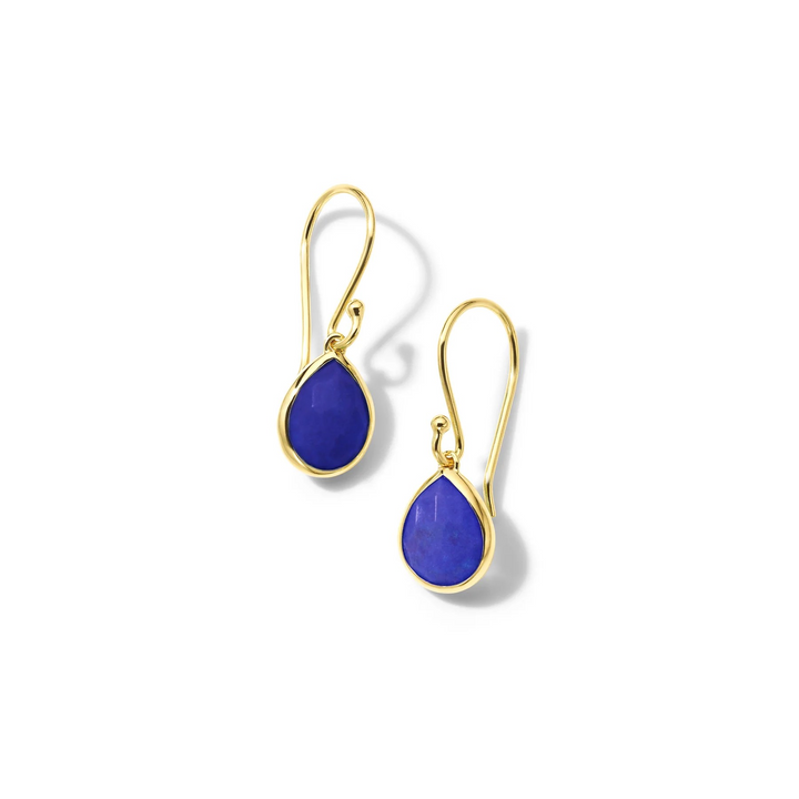 Teeny Teardrop Earrings in 18K Gold