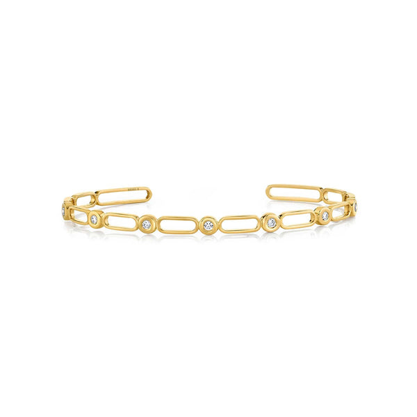 0.23ctw Diamond Connection Cuff