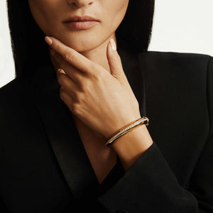 2.87ctw Orb Split Hinged Bracelet