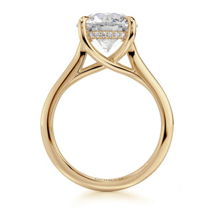 0.03ctw Diamond Round Engagement Ring
