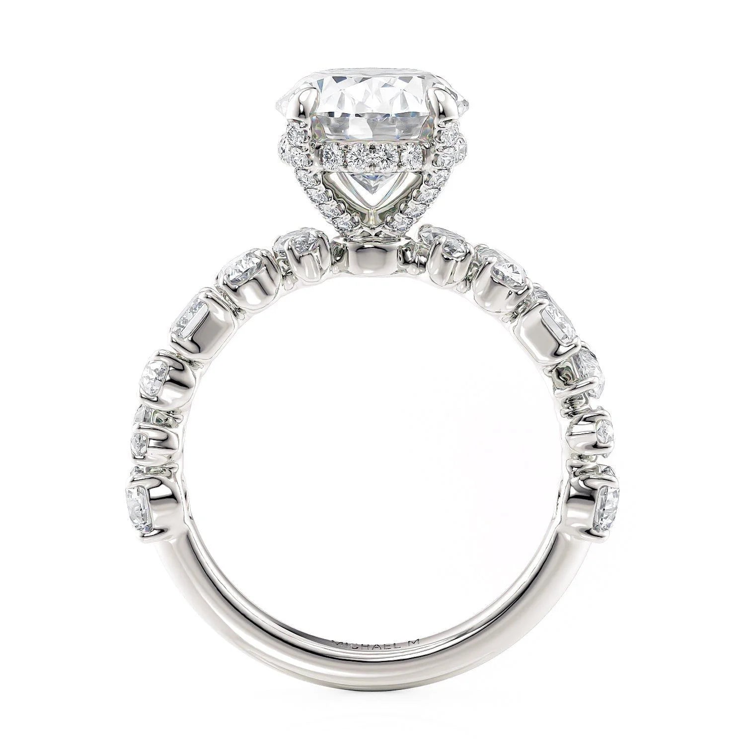 1.32ctw Mixed Cut Diamond Engagement Ring