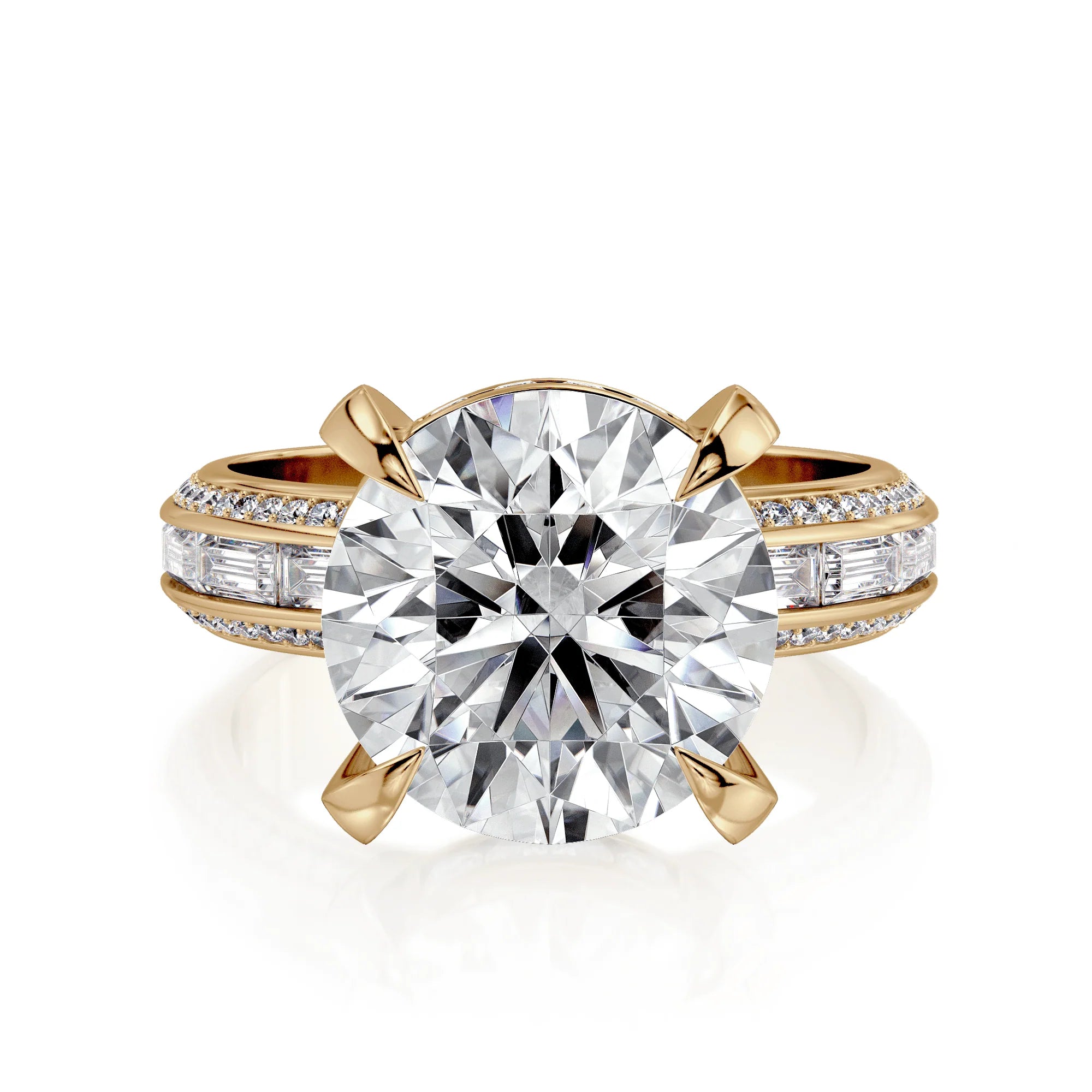 0.40ctw Diamond Round Engagement Ring