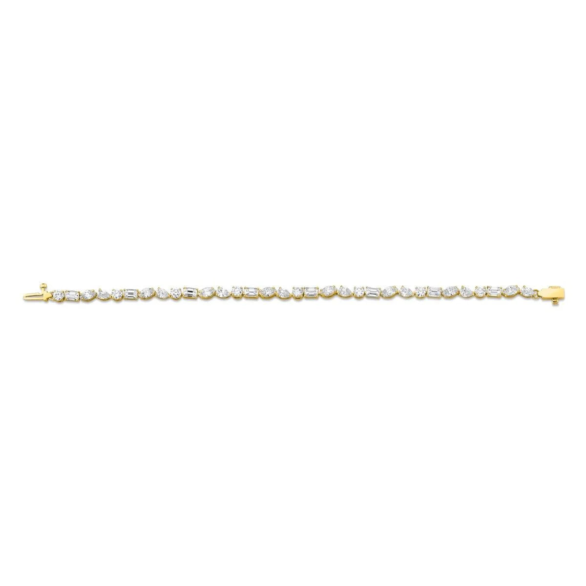 6.80ctw Montage Tennis Bracelet