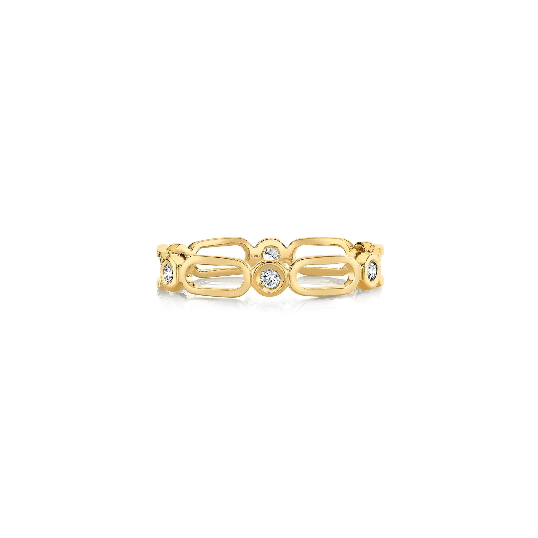 0.12ctw Connection Link Ring