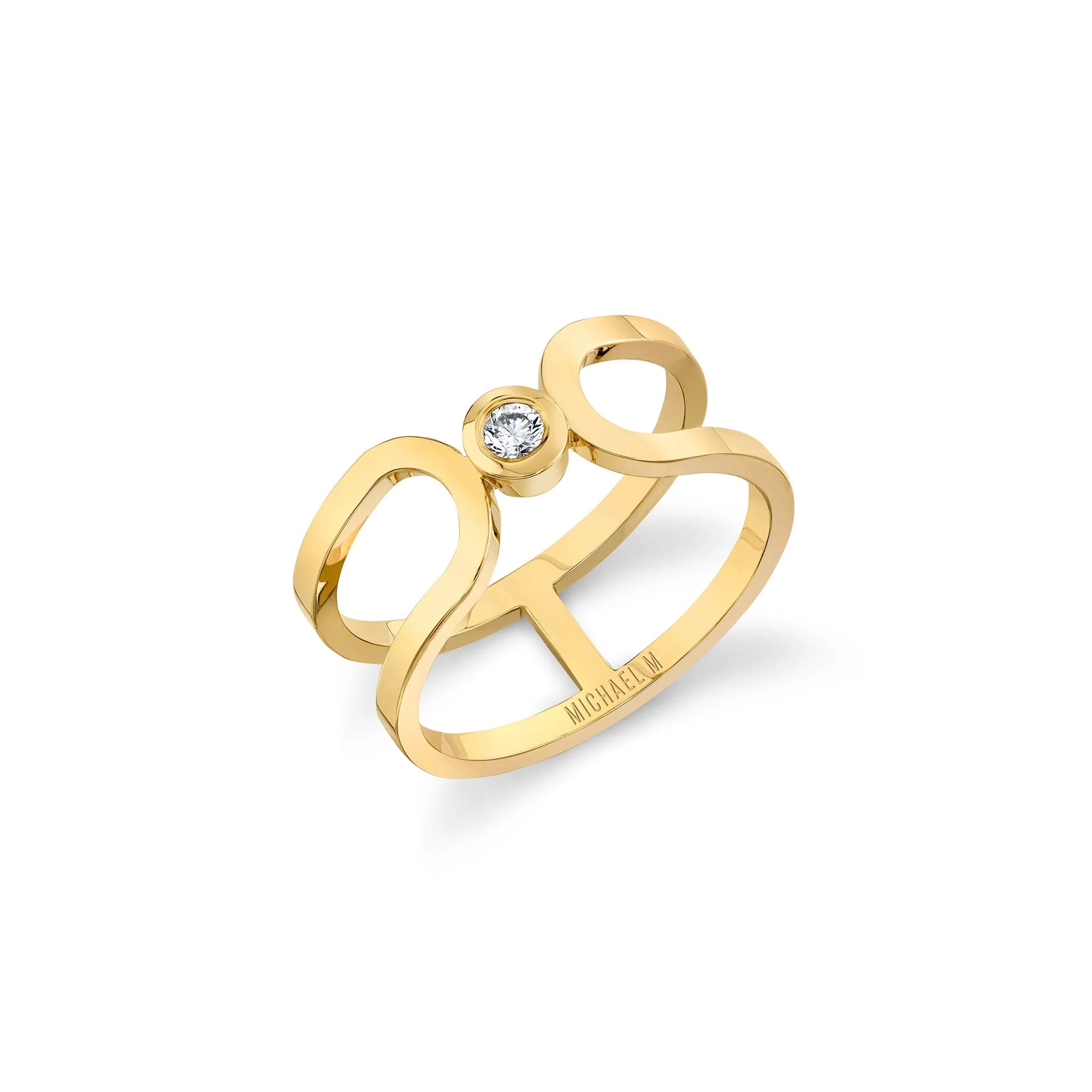 0.08ctw Alignment Ring