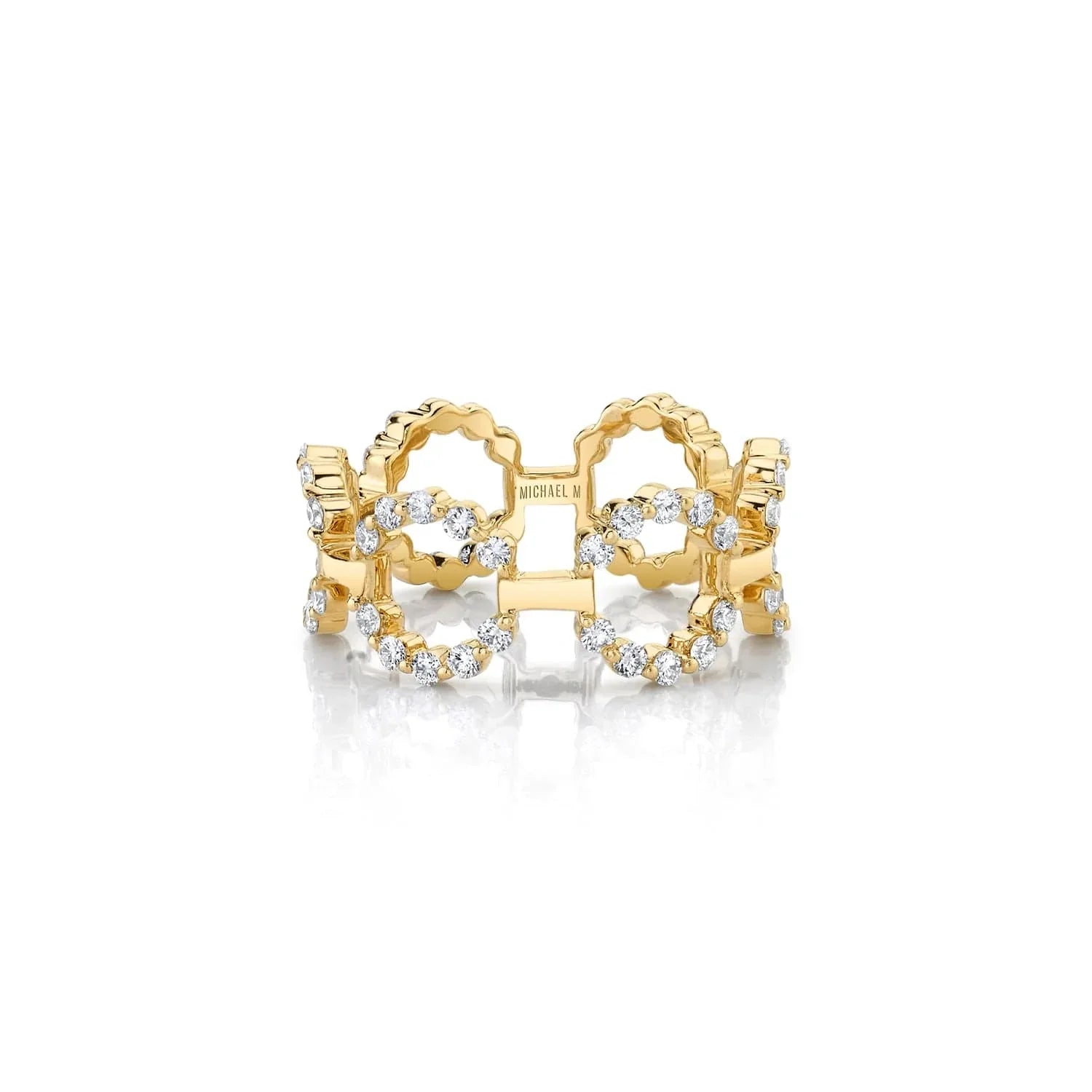 0.80ctw Cloud Infinity Ring