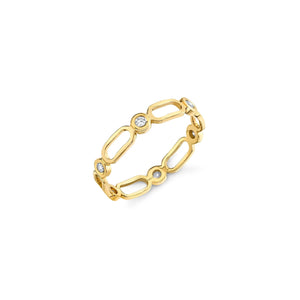 0.12ctw Connection Link Ring