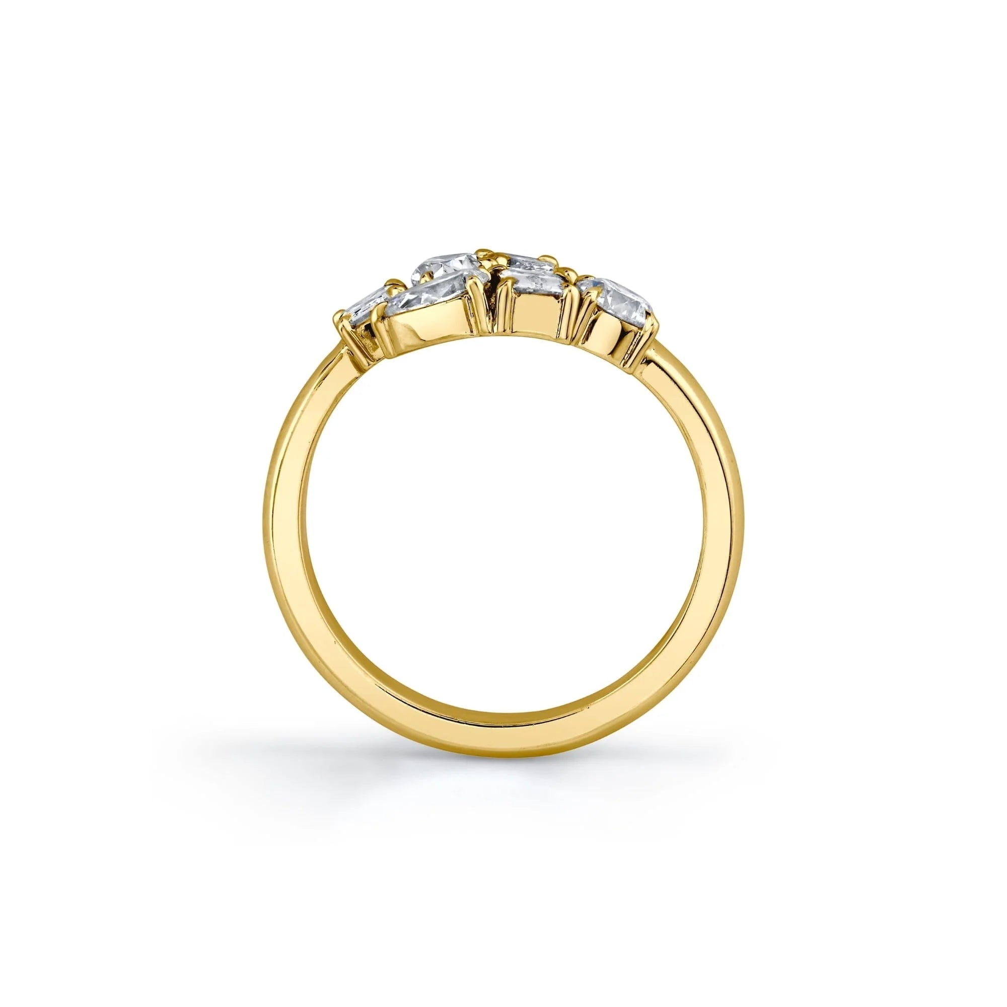 1.16ctw Diamond Montage Bypass Ring