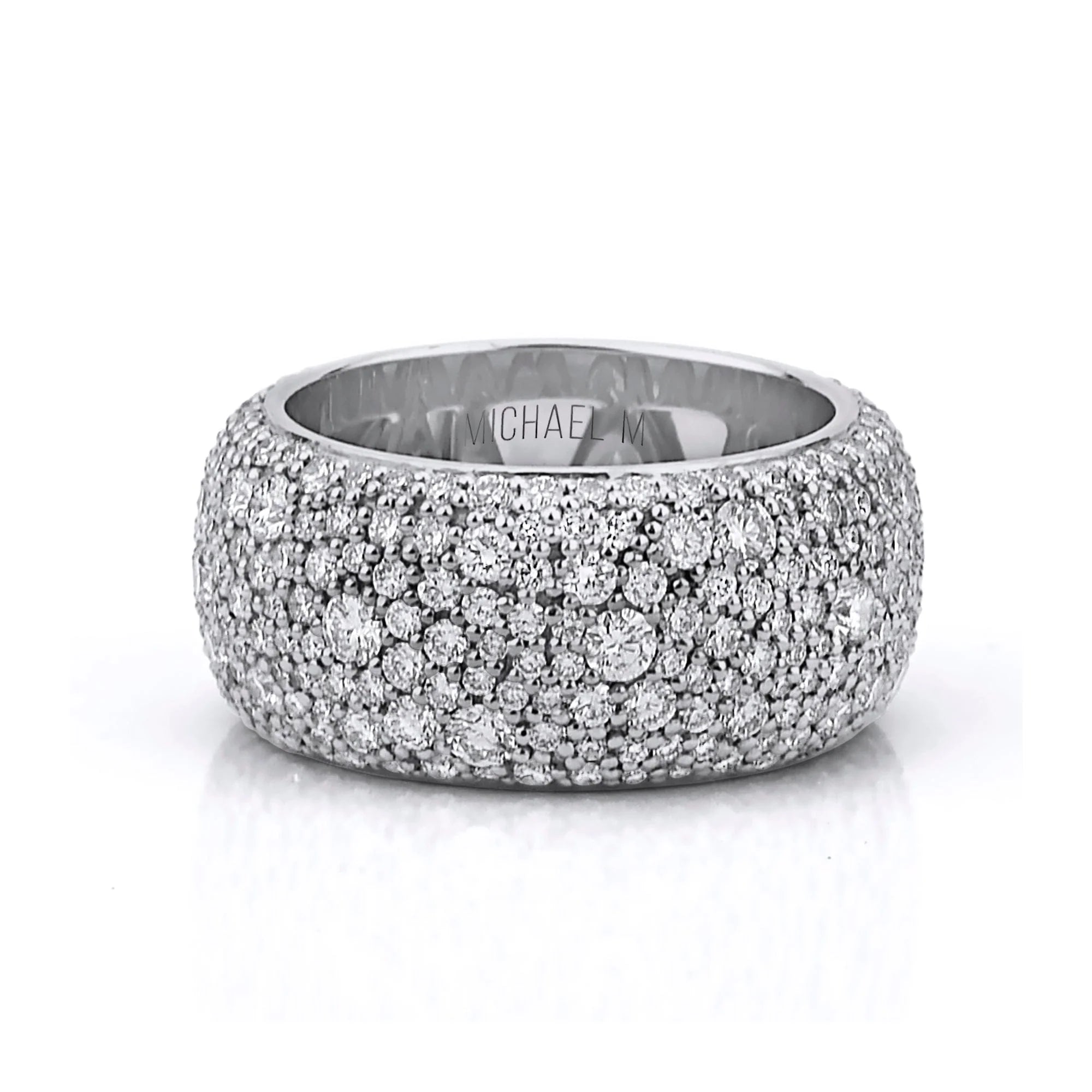 Europa Dome Eternity Ring