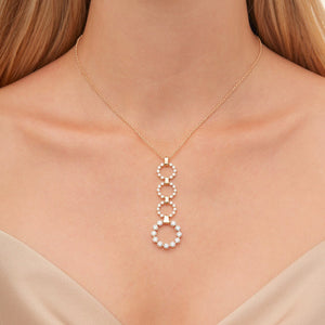 2.80ctw Cloud Drop Pendant