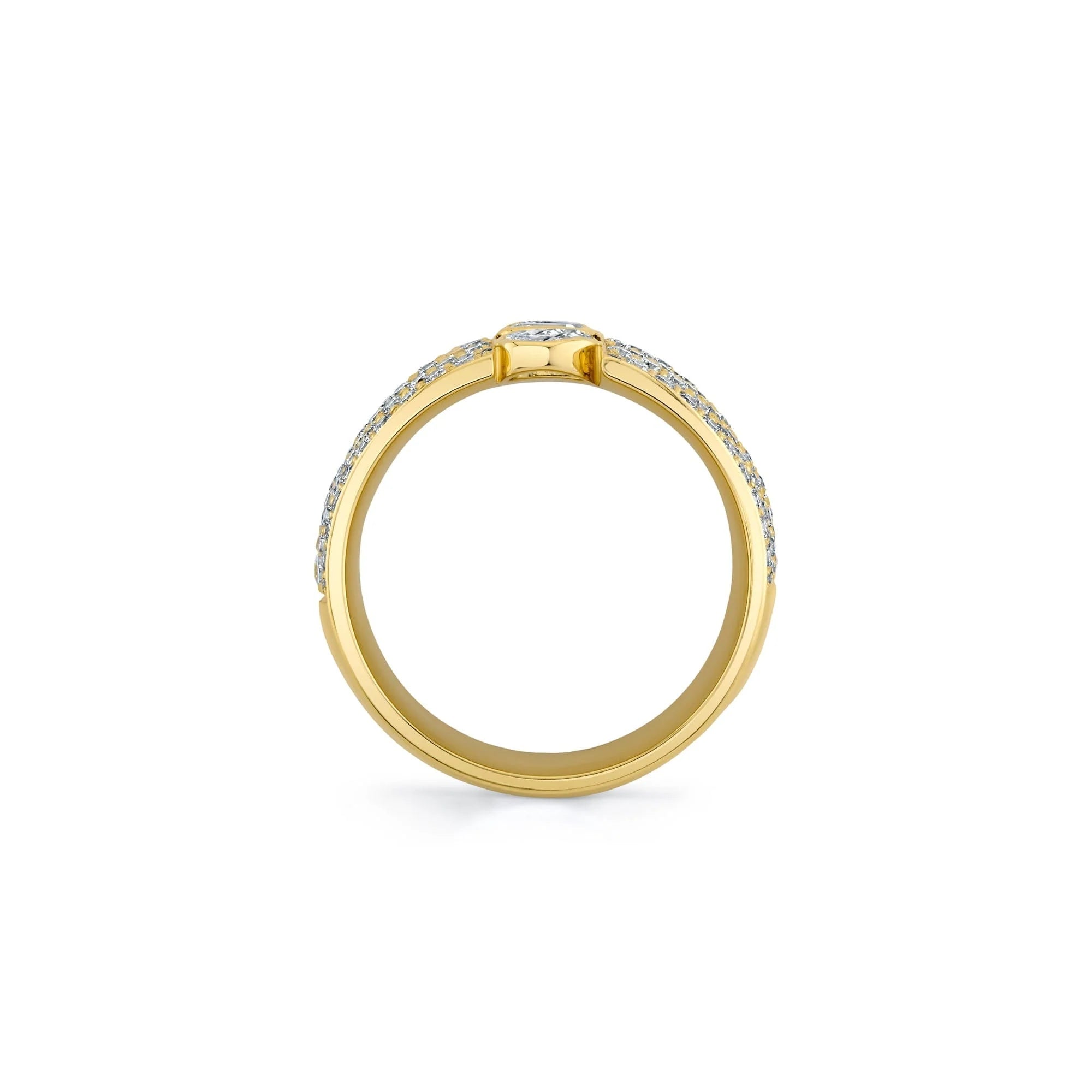 Montage Pave Cigar Band