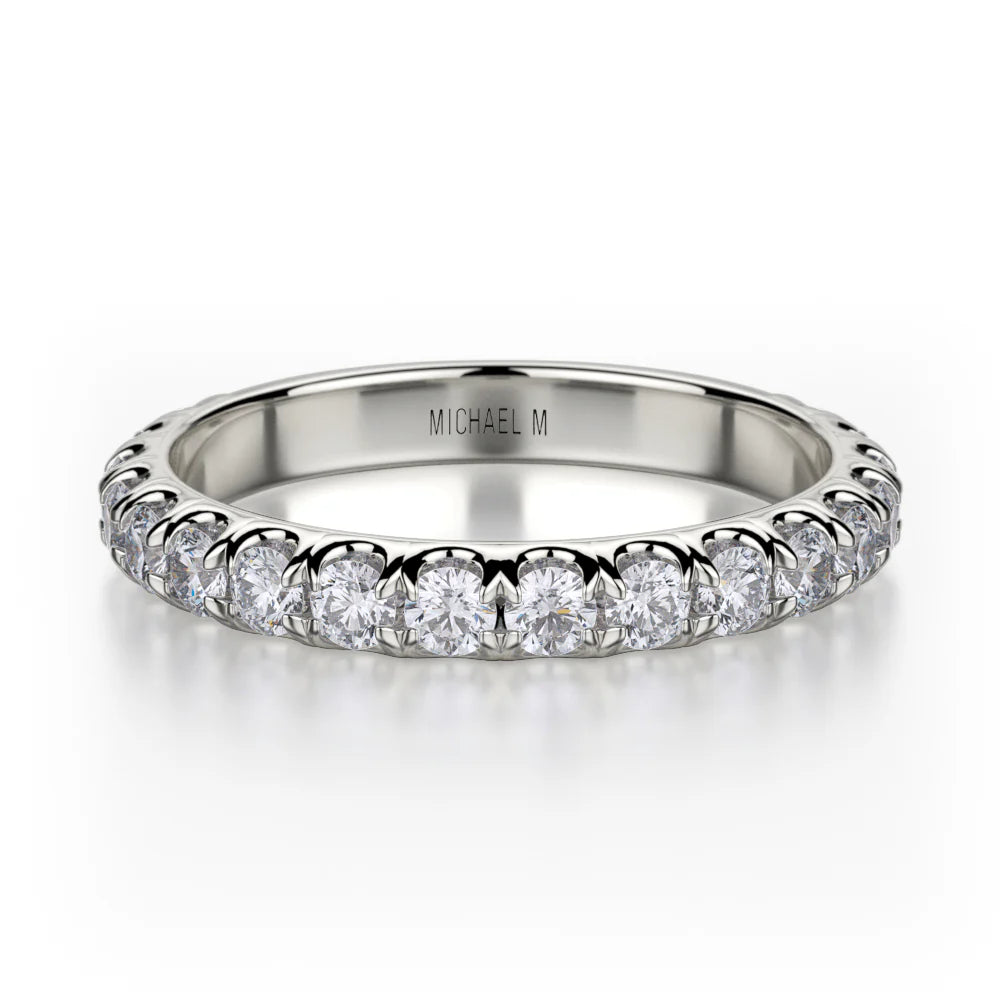 0.98ctw Diamond Wedding Band