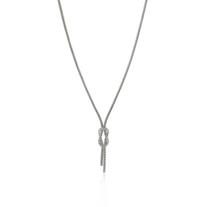 Love Knot Y Necklace