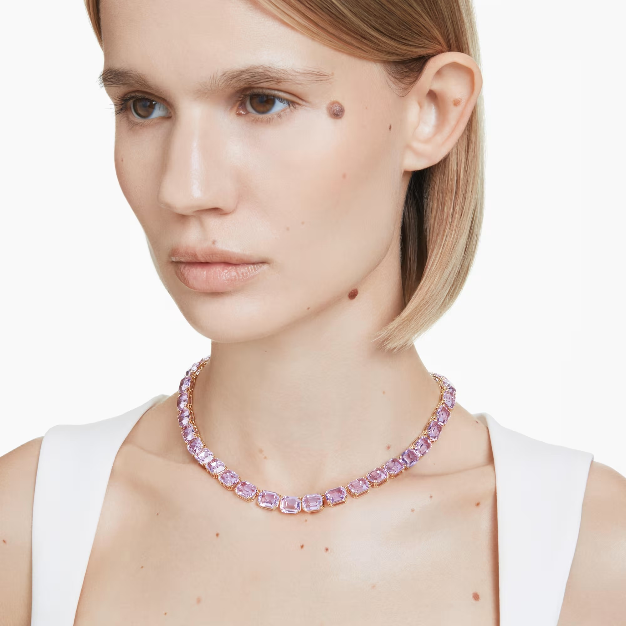 Millenia Octagon Cut Necklace
