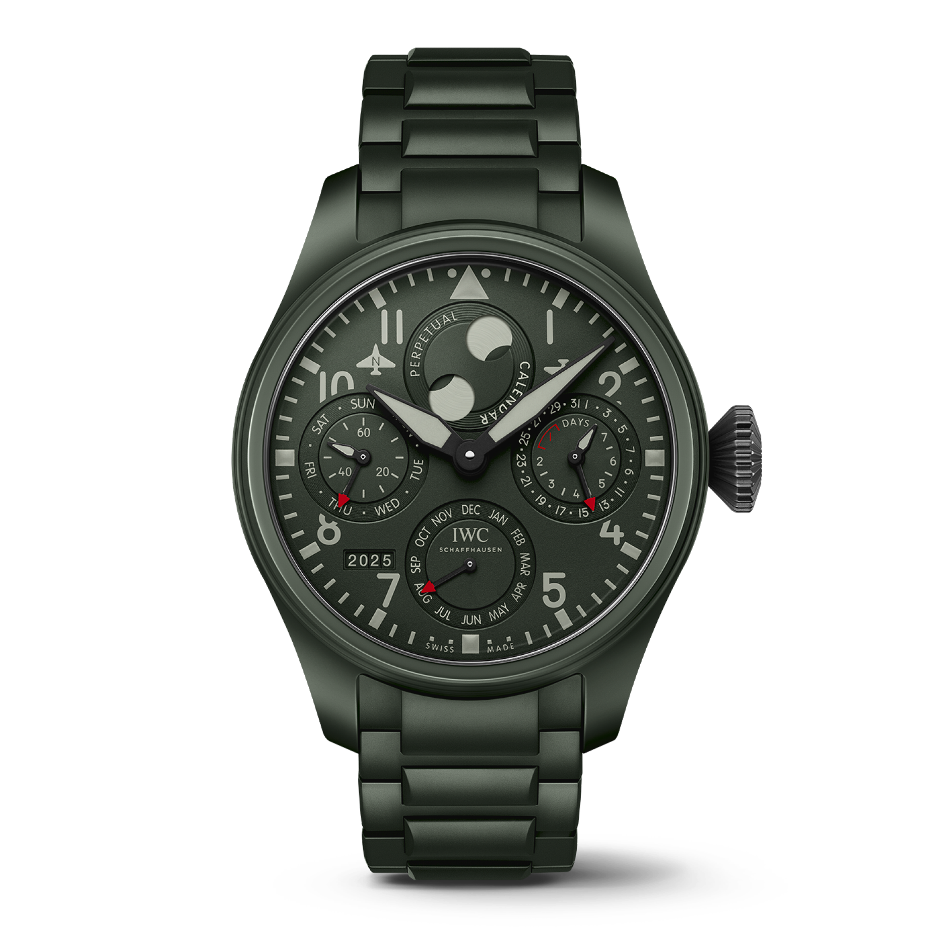 Big Pilot’s Watch Perpetual Calendar TOP GUN "Woodland"