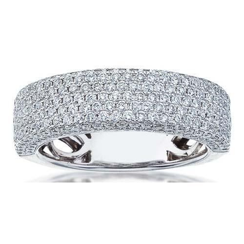 1.2ctw Round Diamond Pave Band