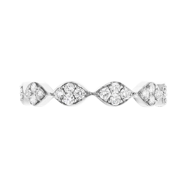 Darcy Diamond Band, White Gold