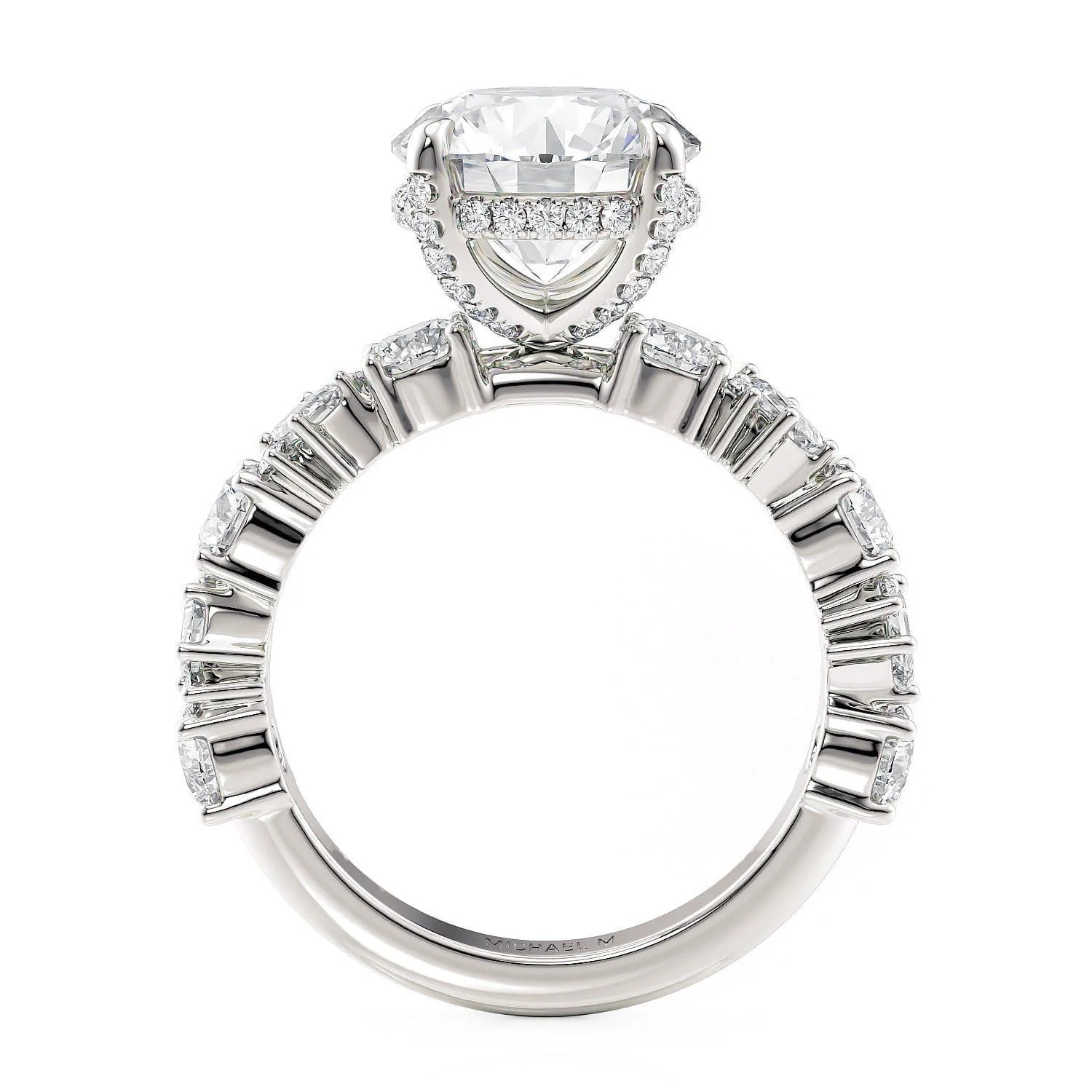 1.34ctw Mixed-Cut Diamond Engagement Ring