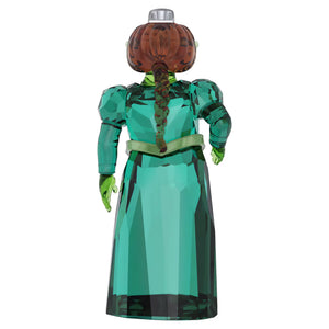 Back view of Fiona from Shrek made of Crystals, Lacquered metal, Metal on a white background