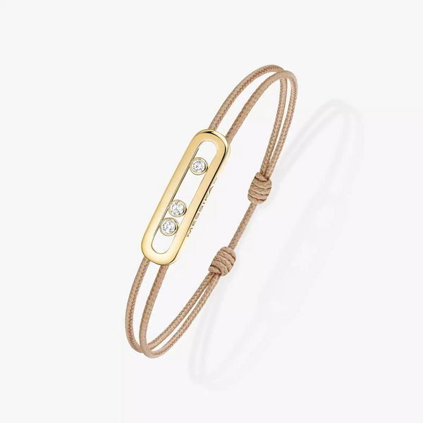 Messika CARE(S) Beige Cord Bracelet